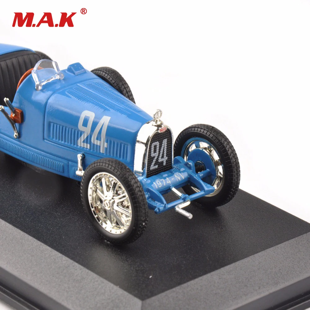 1:43 Масштаб классический автомобиль BUGATTI T35B Grand Prix Спорт 1928 Луи чирон 24# автомобиль игрушки дешевый подарок для детей