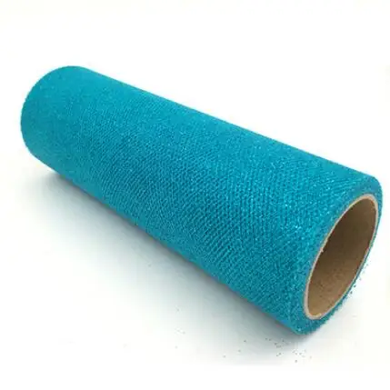 Sky blue 15 см, 10 ярдов, блестящая фатиновая юбка-пачка из органзы с блестками, вечерние юбки-пачки, аксессуары для свадьбы, дня рождения - Цвет: Sky blue