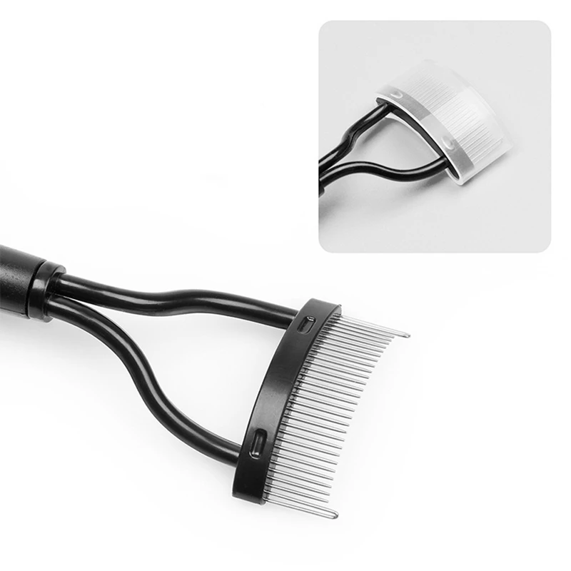 Складная пластиковая расческа для завивки ресниц 1 шт.|Керлер ресниц| |