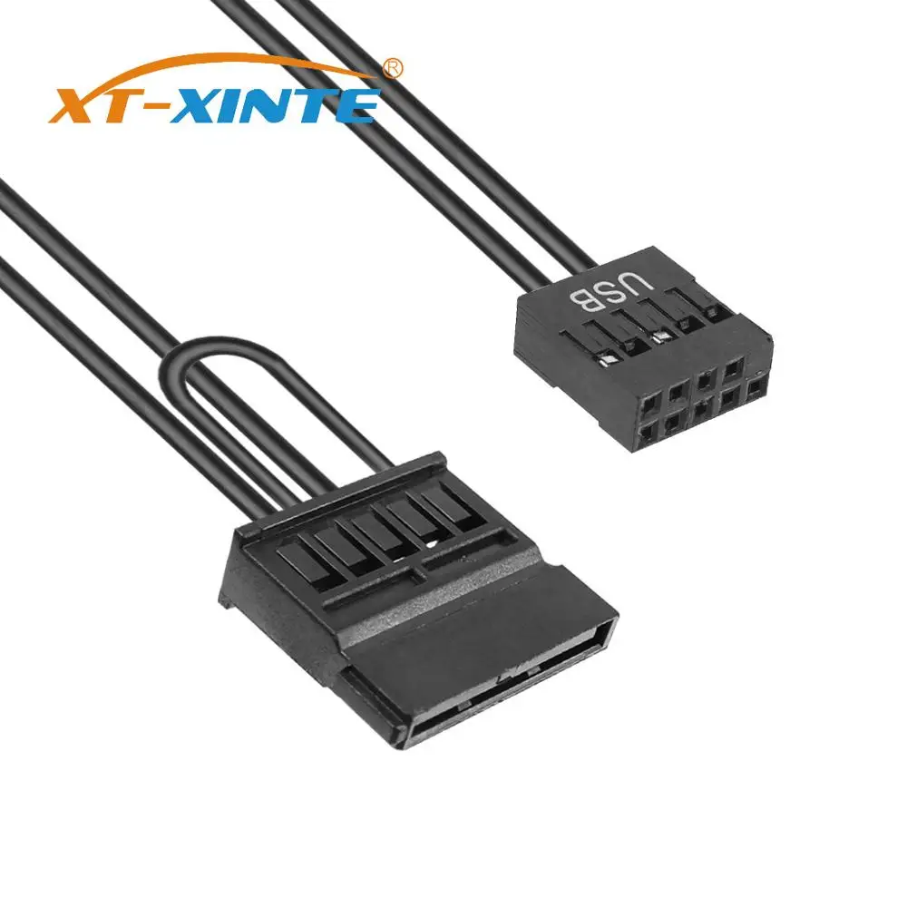Кабель питания USB к SATA материнская плата ITX USB9 pin 2 5 дюйма одиночному кабель SSD для