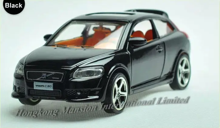 1:32 Весы сплав металла литья под давлением модели автомобиля для Volvo C30 игрушки