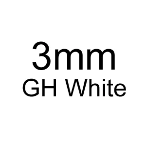3mm-GH white Распродажа, свободные муассаниты, камень, D-J, цветные, круглые, 3,0 мм, бриллиантовая огранка, муассаниты, синтетические бриллианты, камень, высокое качество - Цвет: 3mm-GH white