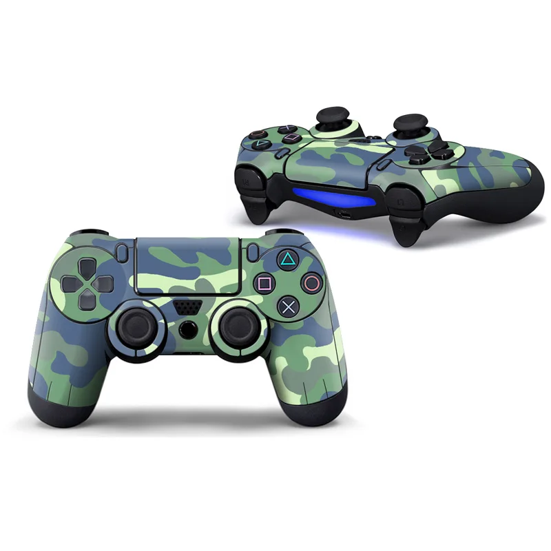 Профессиональная игровая искусственная кожа PS 4 с крышкой для контроллеров