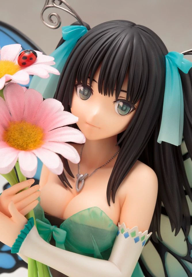 Four Leaves Butterfly Fairy Daisy Model 14cm PVC New Figurine Toys Collection Anime Action Figure for Christmas Gift LZ097 | Игрушки и