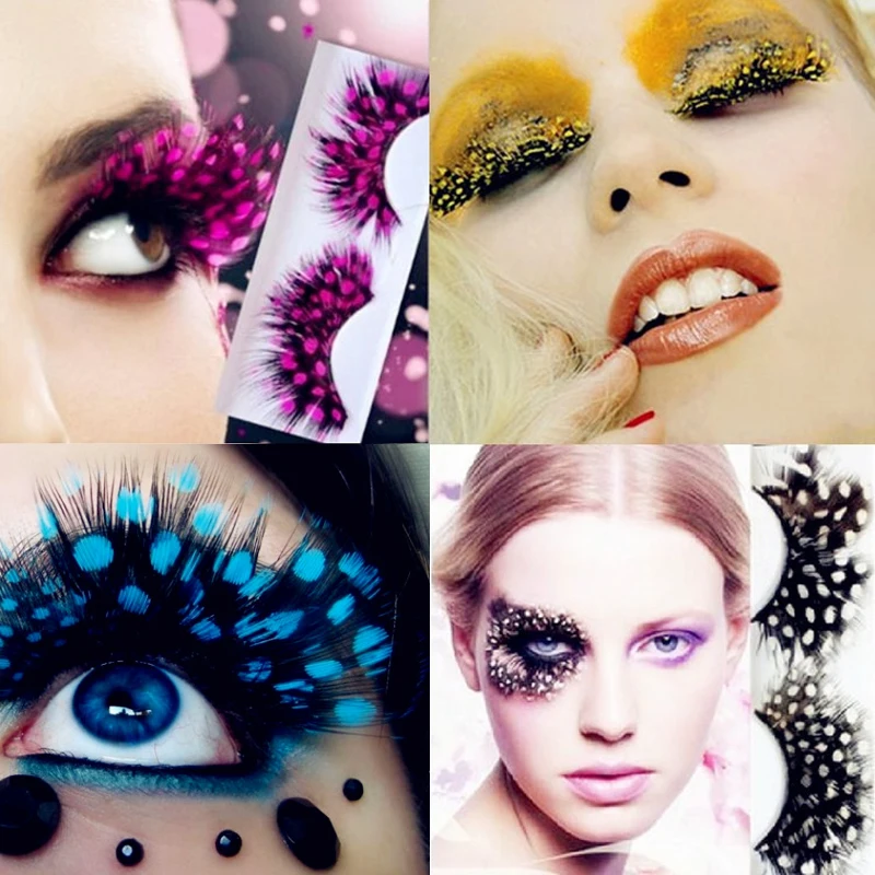 1 пара Декоративные ресницы для макияжа|fake eyelashes|false eyelashesfashion false eyelashes |