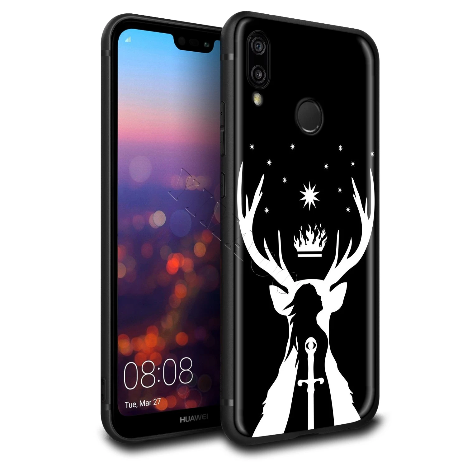 Силиконовый чехол YIMAOC с престолом стекла для Huawei Honor 6a 7a 7c 7x8 9 10 Lite Pro Y6 Prime 2018