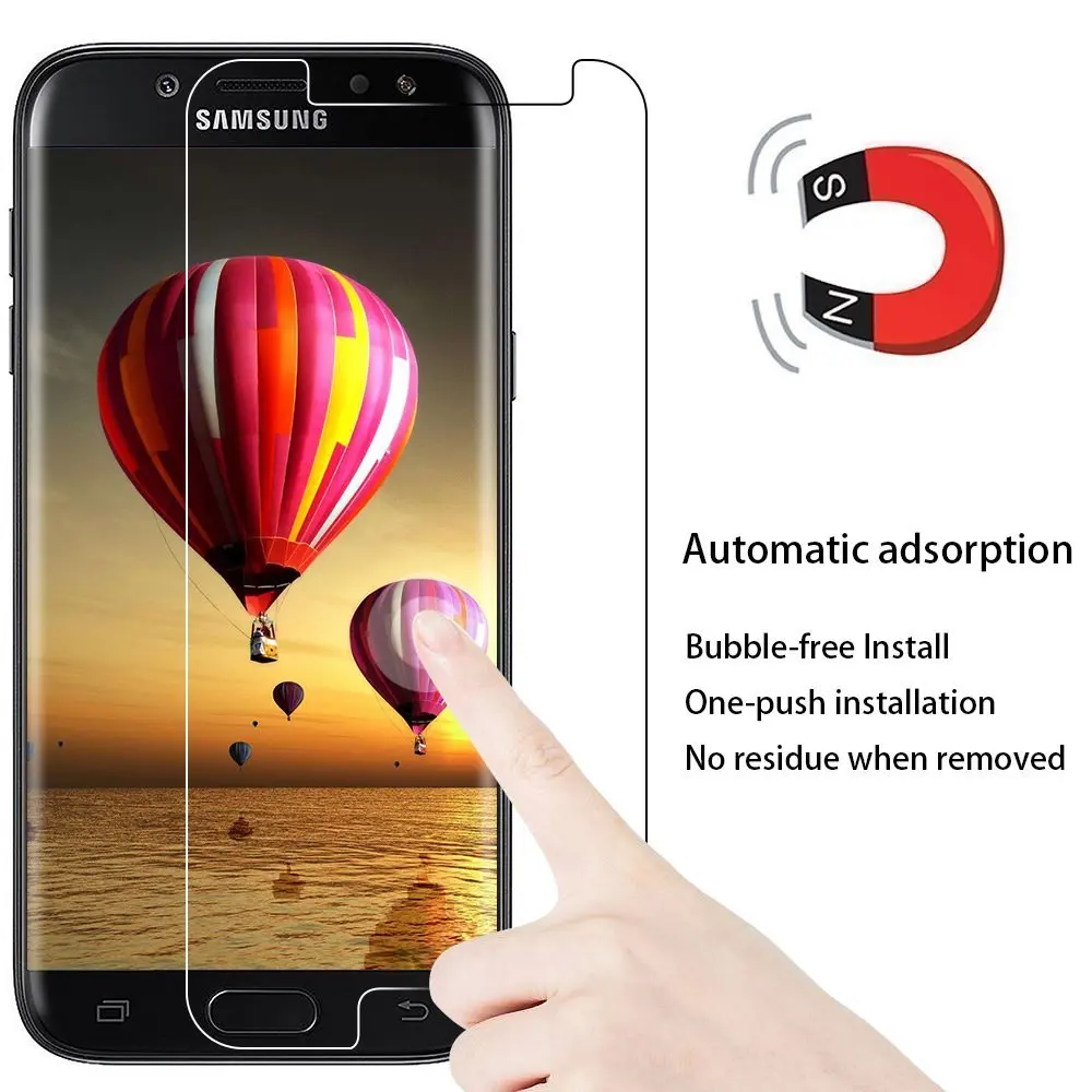 Для Галакси J7 2017(SM J730F J730FM) Стекло закаленное Экран защитный для samsung Galaxy 2017 9H
