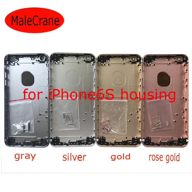 MaleCrane для IPhone 6 S 4 7 &quotКорпус Батарея крышка отсека задняя корпуса рамку с|Корпусы
