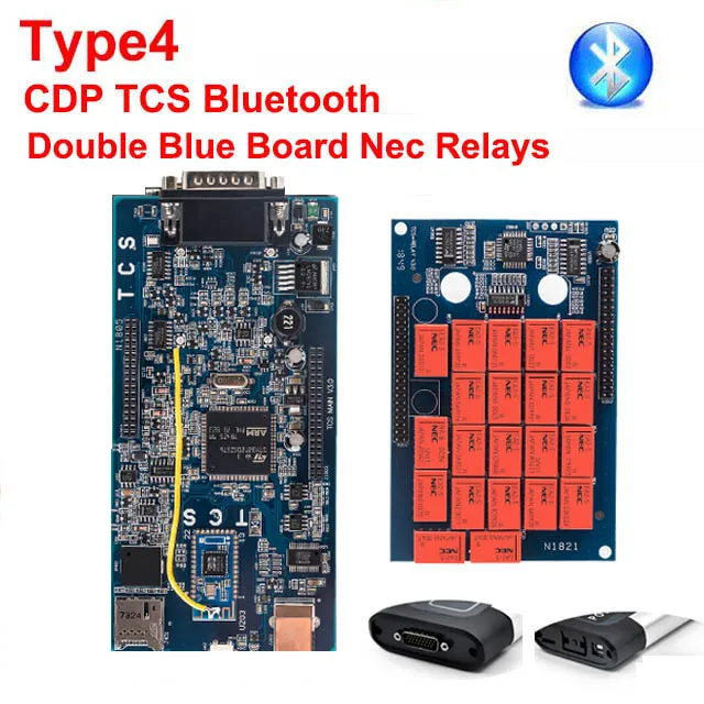 CDP TCS BT ELM327 Bluetooth WiFi V1.5 PIC18F25K80 чипом OBDII диагностический инструмент для IPhone/Android/ПК Мини ELM 327 Авто диагностический сканер крутящий момент БД - Цвет: CDP TCS BT