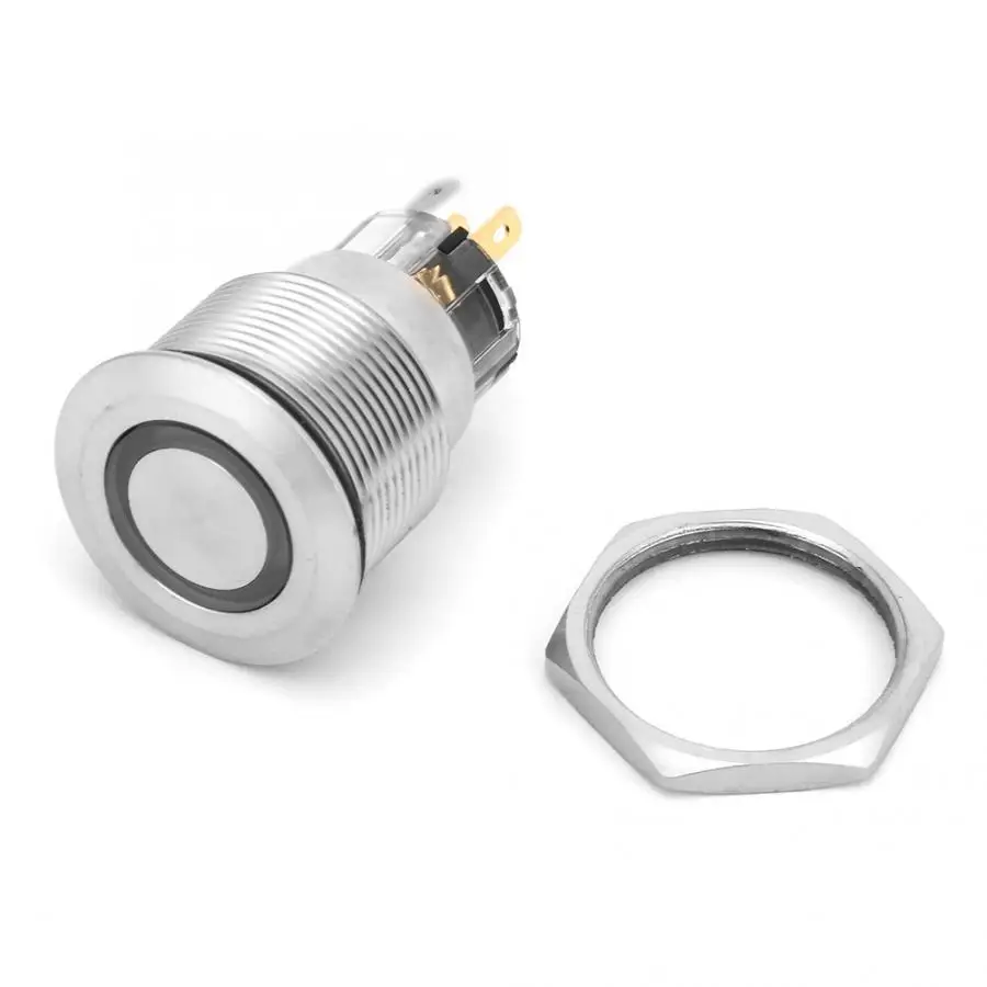 20 шт. самоблокирующиеся плоские кольцевые светильники из нержавеющей стали |