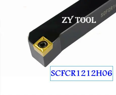 Внешний держатель инструмента для токарного станка с ЧПУ SCFCR1212H06, 12 х12 мм, S-Type SCFCRL (art.: 7a09dd522) - 7a09dd522