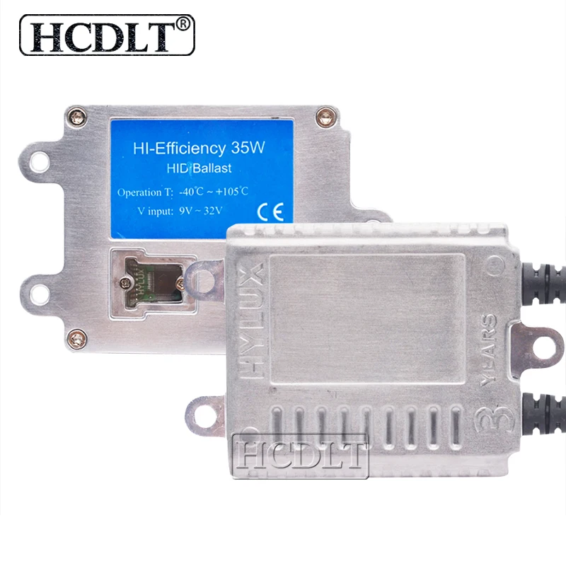 HCDLT AC 12 в 24 35 Вт Hylux Быстрый запуск ксеноновый тонкий балласт для автомобильной