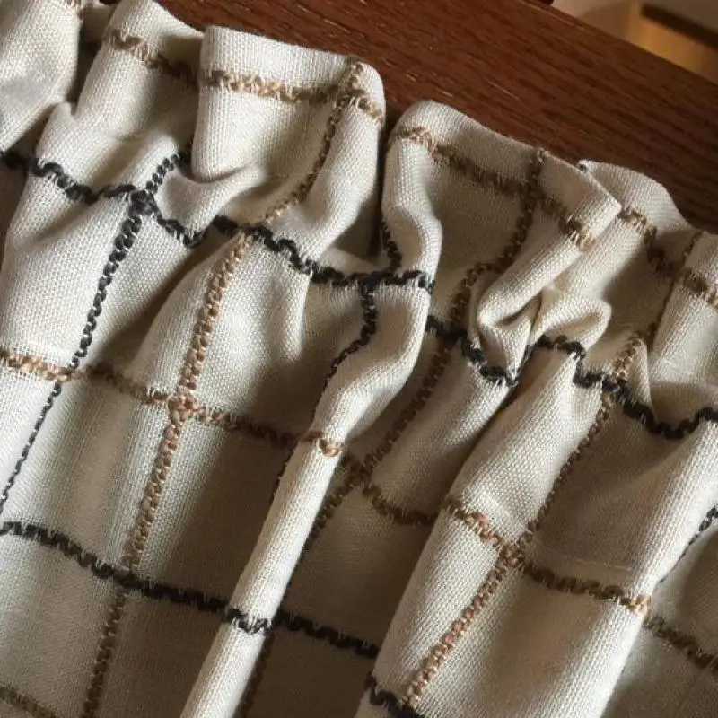 Американский кантри кружево кухня шторы s Короткие двери занавески для кухни