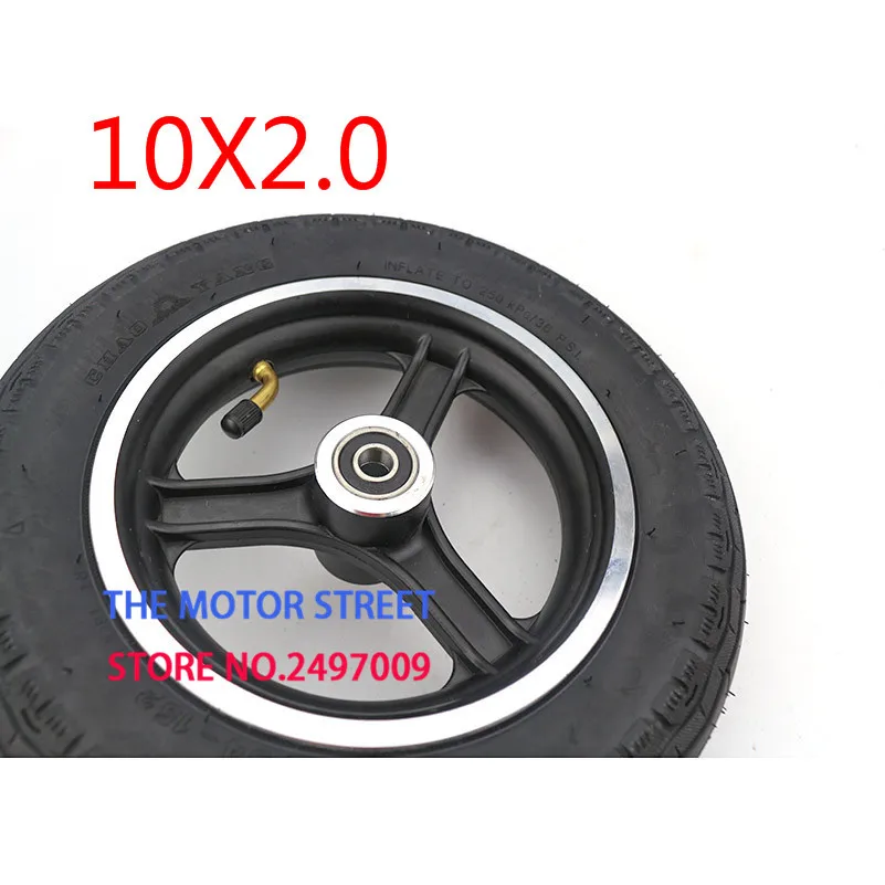 good quality 10x2 inner and outer tire aluminum rims hub for 10inch electric scooter balancing car wheel ATV Quad Go Kart | Автомобили и