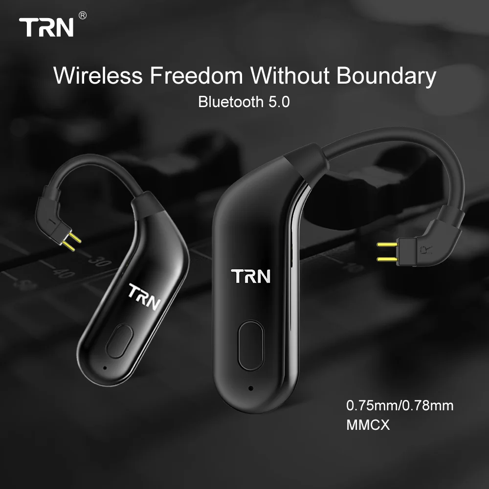 BT20 беспроводной Bluetooth V5.0 ушной соединитель крюка адаптер для наушников MMCX/2Pin SE535