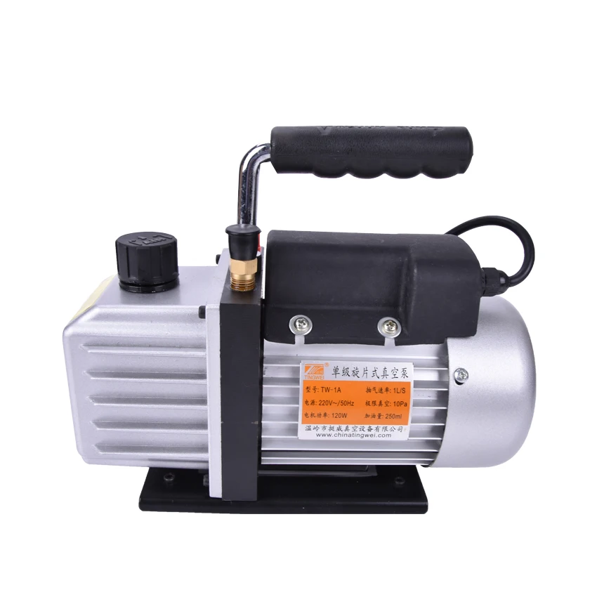 

220V/50Hz Portable Mini Air Vacuum Pump TW-1A Air Compressor 10PA 1L/S 250ml Use for refrigeration,Vacuum packaging ect.