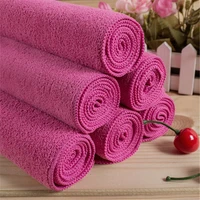 floor cleaning cloth 3080cm rose color microfiber cloth towel rag without detergent by sgs certificate have patent mop slippers