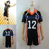 anime haikyuu karasuno high school 12 yamaguchi tadashi volleyball club jersey cosplay costume sports wear uniform m l xl xxl