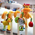 Новое поступление, детские игрушки, милый музыкальный жираф, многофункциональная подвесная кроватка, колокольчик, развивающие игрушки, погремушки для детей