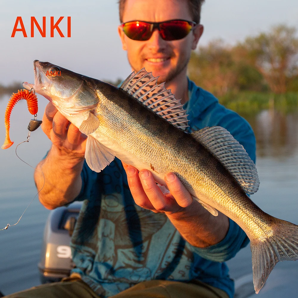 ANKI рыболовные приманки FAT Swing Impact Swimbait 85 мм/5 5 г 10 шт./лот мягкие для рыбалки окуня |