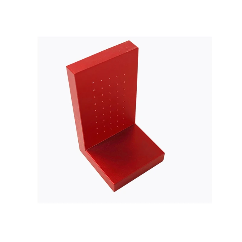 T50 Measuring Tool Woodworking Precision Scribe Mark Measurement Tool Aluminum Alloy Cross-calibration Ruler Wood Working Scribe