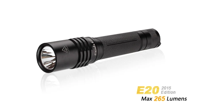 Fenix E20 2015 издание Cree XP E2 светодиодный 265 Люмен Тактический 2x AA фонарь|flashlight torch|fenix