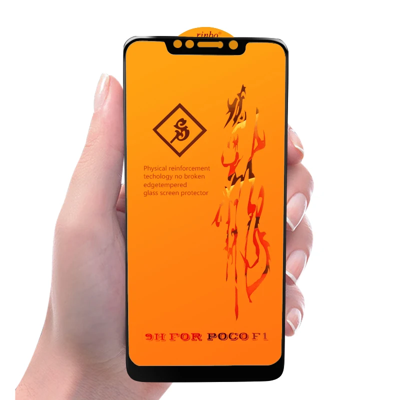 5D полное покрытие закаленное стекло для Xiaomi Mi A1 A2 Lite Mix2s Mi8 SE F1 Защита экрана Redmi Note