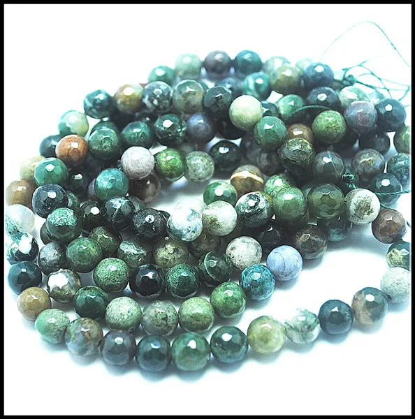 

144pcs / lot nature indian agatee stone nature semi precious stone faceted round size 8mm round ball and faceted ball