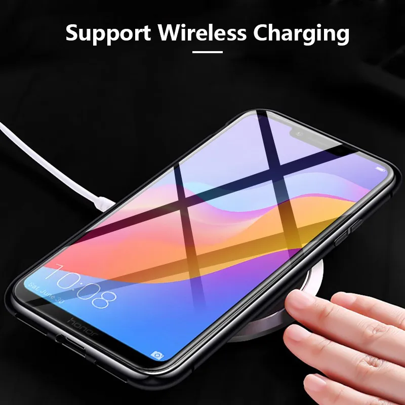 Магнитный металлический чехол для Huawei P40 P30 P20 Pro Mate 30 20 20X Nova 3i 4 5 Honor V30 V20 прозрачная