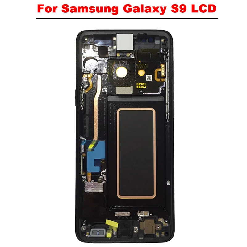 Лучший супер AMOLED 5 8 ''ЖК дисплей для SAMSUNG GALAXY S9 LCD G960 G960f G9600 кодирующий