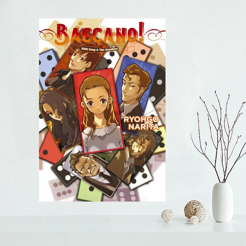 Изготовленный На Заказ Baccano Холст плакат Спальня украшения дома настенный