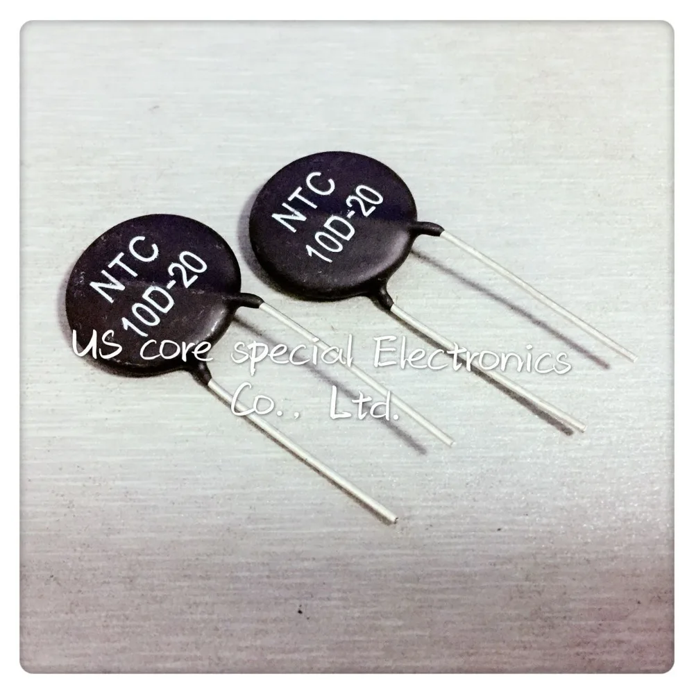 20 шт./лот тепловой резистор NTC10D NTC 10D Варистор 10R мм|ntc 10d-20|resistor thermalntc resistor |