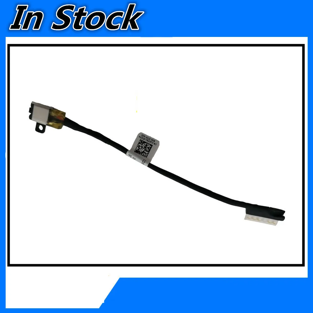 

New Laptop DC Power Jack Cable Charging Connector Port Socket Plug Wire Cord For Dell Inspiron 15 5570 Inspiron 17 5770 02K7X2
