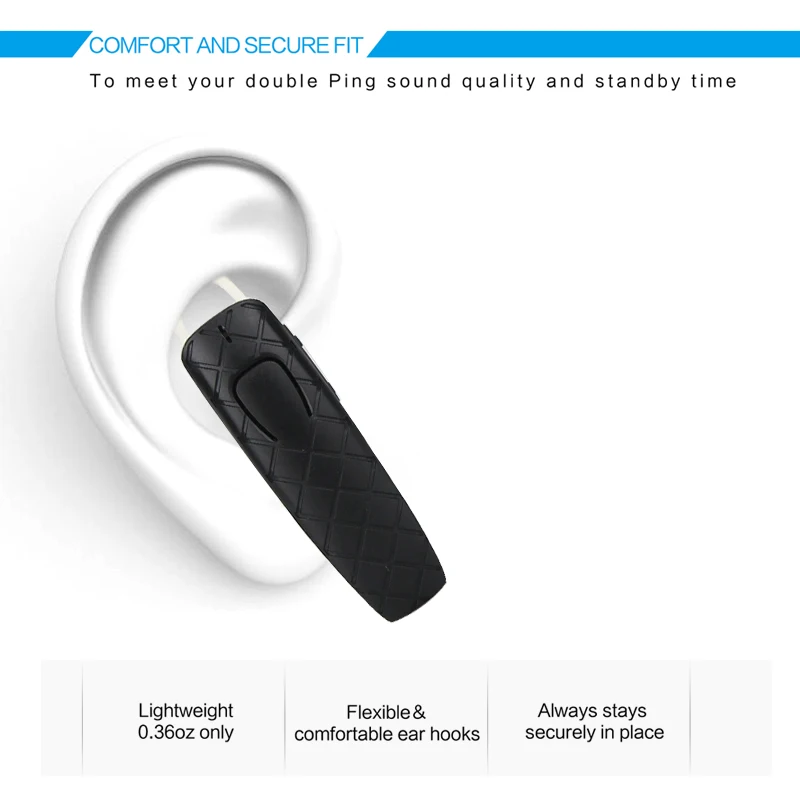 DAONO B1 Bluetooth гарнитуры мини Беспроводной Auriculares наушники V4.0 HD микрофон громкой