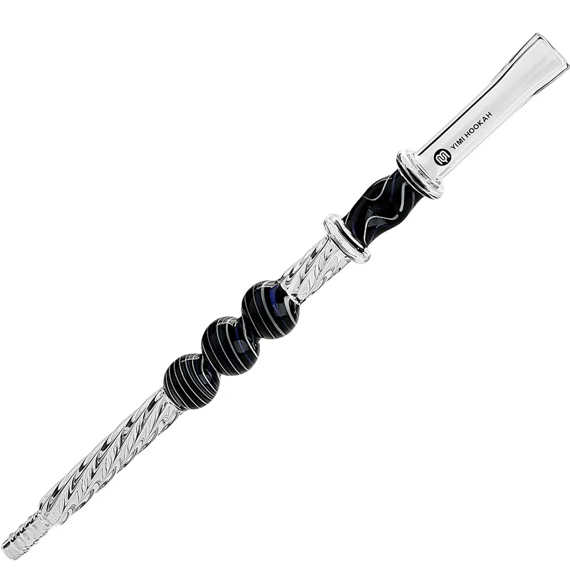Yimi Hookah Premium 40 см в длину боросиликатное стекло ручка для кальяна|Трубки и