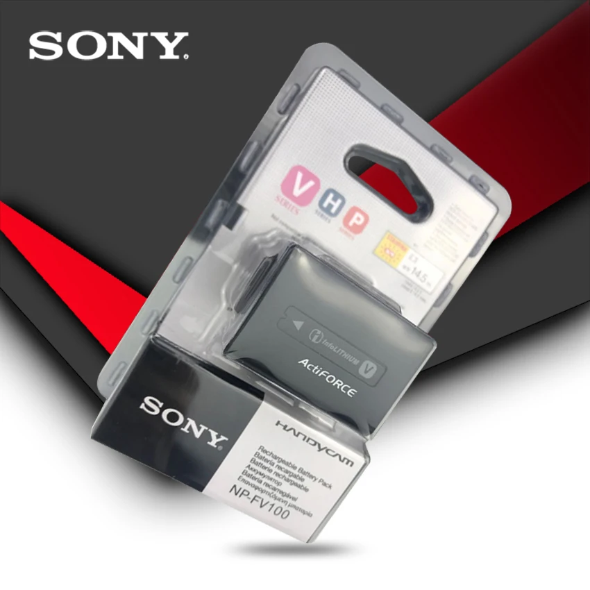 1 шт./лот оригинальный Sony NPFV100 NP FV100 FV30 FV50 FV70 FP50 FP90 FP91 FH50 FH70 FH60 FH100 CX170|Цифровые