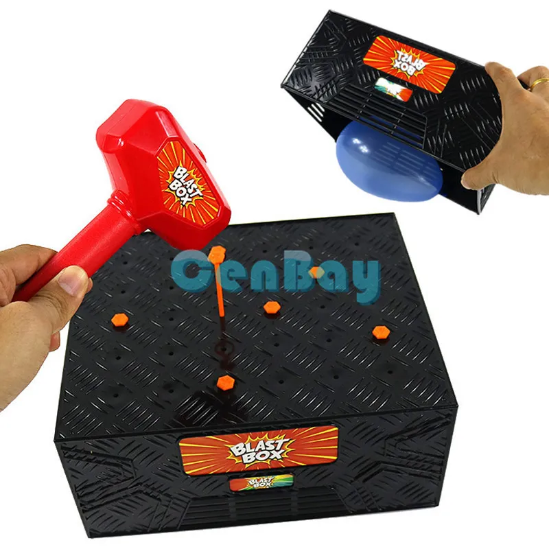 Захватывающая игра на ура игра «blast Box» воздушный шар взрыв хитрые игрушки для семейной игры смешные друзья шалость вечерние игрушки для детей Подарки
