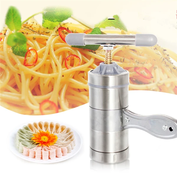 Новинка 2015 Портативный ручной многофункциональный Нержавеющая макароны машина