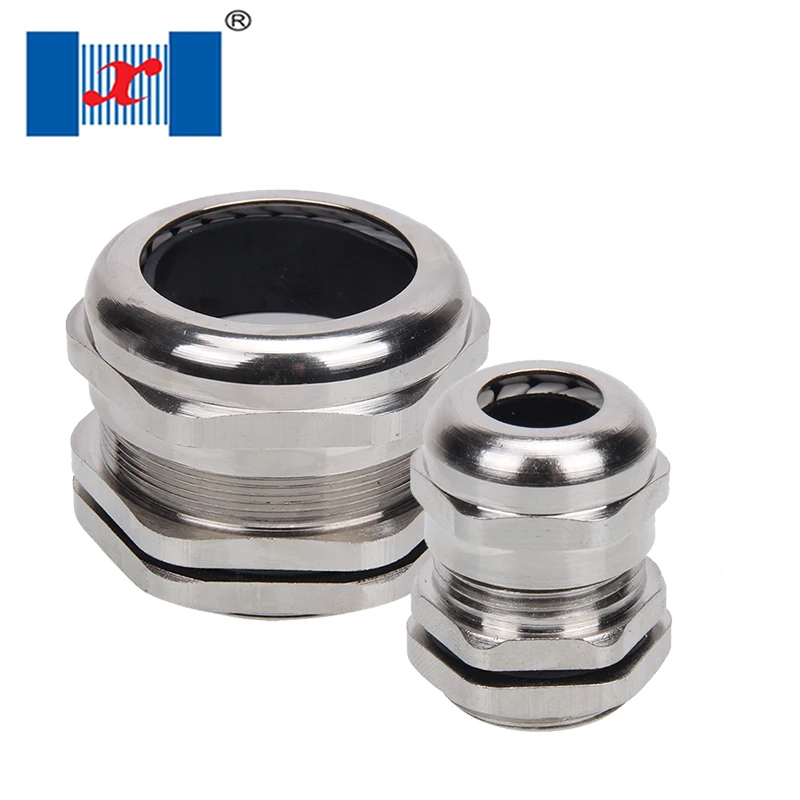 

1Pcs M32 PG25 18-25mm Though Type Waterproof Brass Cable Gland