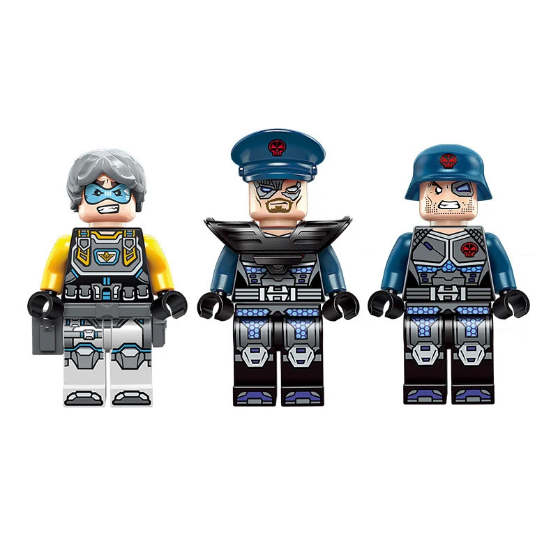 317 шт детские строительные блоки игрушка Совместимость с legoingly город двойные