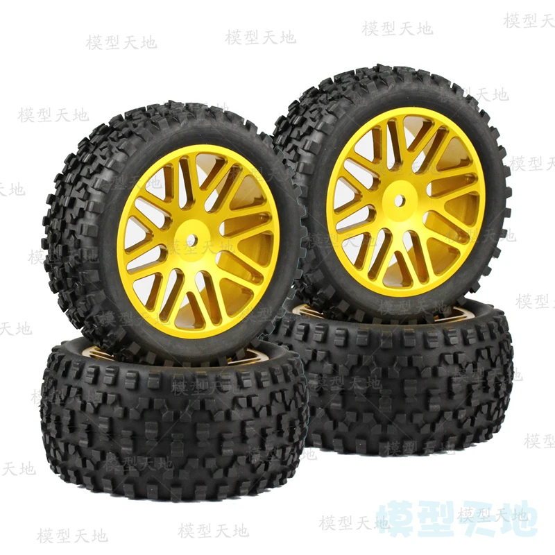 4 шт. Nanda HPI HSP 94166 94177 85 мм шины для внедорожников резиновые металлические