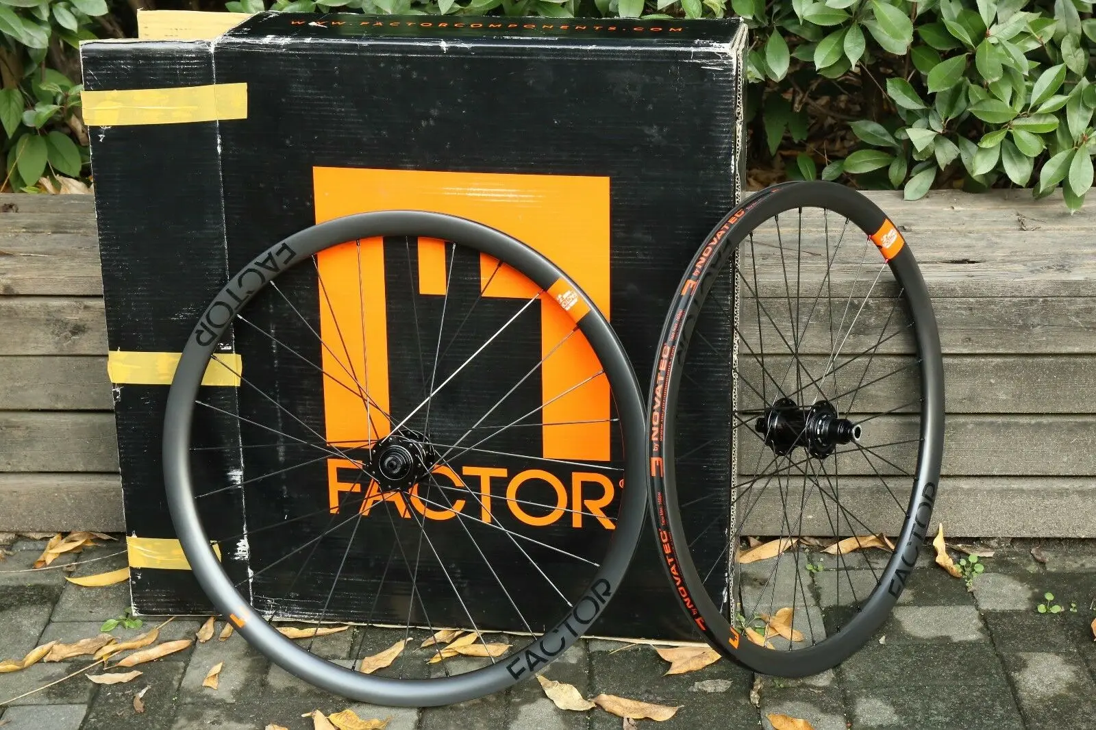 Колесная пара Novatec Factor Carbon 31 мм передняя и задняя 12x14 2 мм/100x15 мм|Велосипедное
