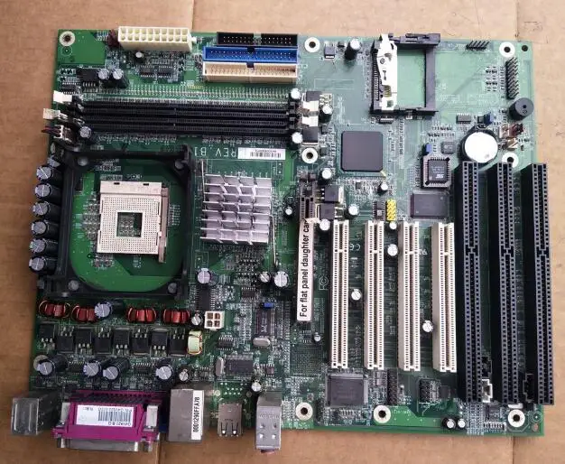 100% OK оригинальный IPC плата G4V620-U B1 845G G4V620 Промышленная материнская плата с Процессор Оперативная память VGA 4 * PCI 2 * LAN 3 * ISA IPC доска