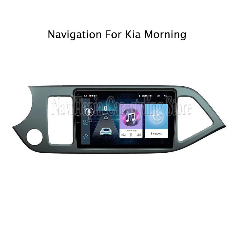 NaviTopia 9 дюймов Авто Радио стерео для Kia Morning 2011 2012 8 1 2014 2015 Android 2013 автомобиль DVD