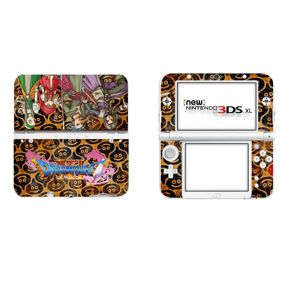 Dragon Quest виниловое покрытие переводная картинка водная Стикеры для нового 3DS XL LL