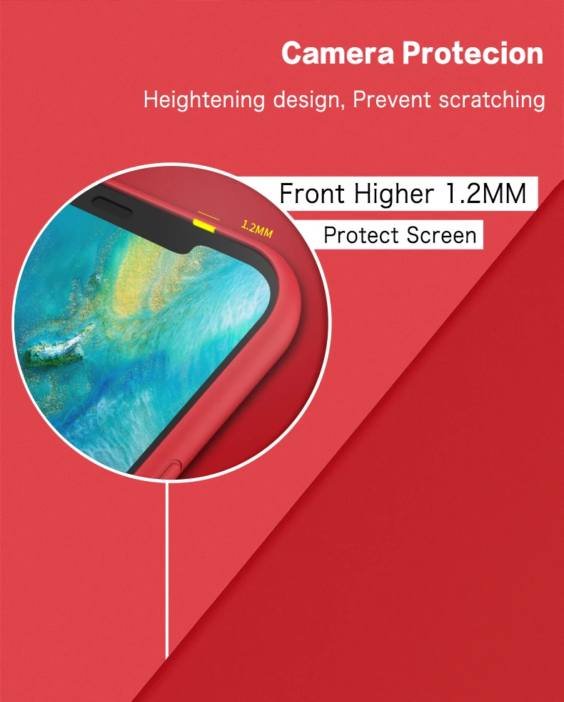 Жидкий силиконовый чехол GKK для huawei mate 20 P20 P30 Pro Lite, противоударный мягкий чехол для huawei Honor 20 pro Nove3e