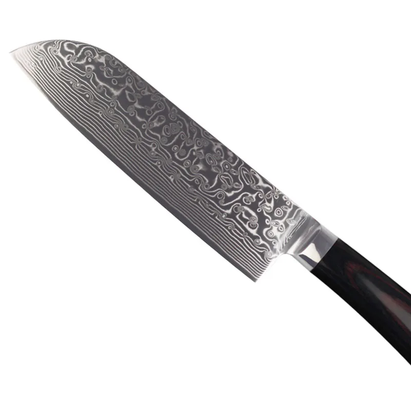 Высокое качество 8 &quotнож шеф повара японский 73 слоев Дамаск VG10 Стальные Кухонные