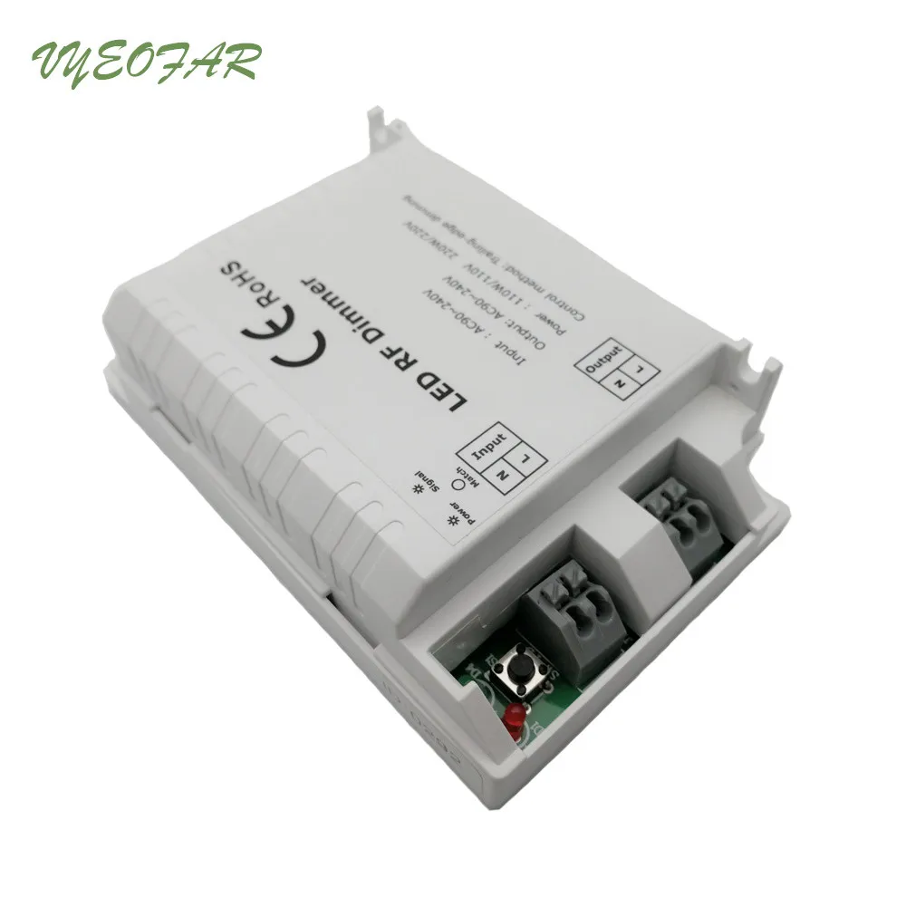 Новый Led Triac диммер высокой Напряжение 100V 240VAC ведущих задней кромкой ELV затемняя