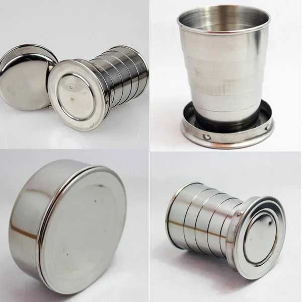 Высокое качество Нержавеющая сталь путешествие телескопический складной