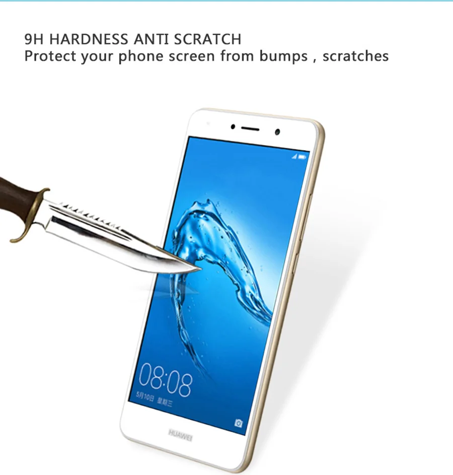 Shuohu для Huawei Nova Smart закаленное Стекло Экран протектор Плёнки полное покрытие 5.0